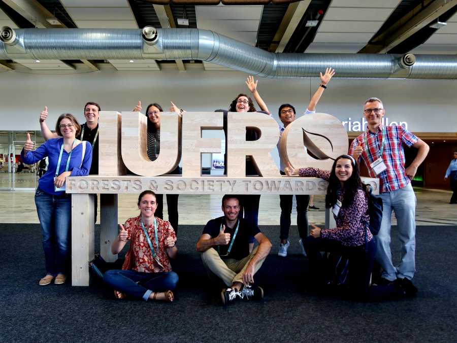 form group photo with happy faces